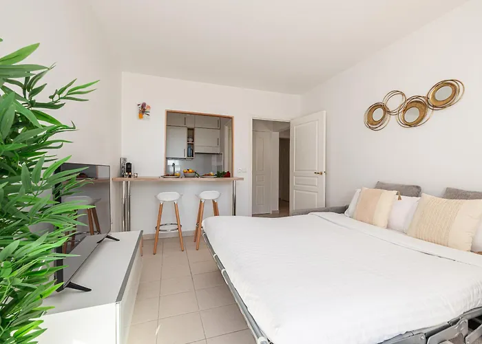 St.roch : Vue Mer, Parking, Clim Apartmán Menton